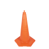 3076 75 Cm PVC Koni 3 Kg (Reflektifsiz) - Trafik Konileri