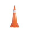 3174 75 Cm PVC Koni 2.2 Kg (1 Reflektif) - Trafik Konileri
