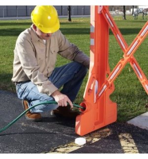 Akordiyon Bariyer PB02 - Bariyer Çeşitleri - Detay Görünümü