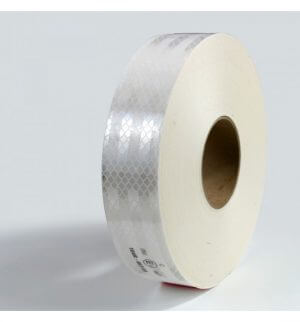 Beyaz Reflektif Bant 5cm x 50mt Kamyonlar için Geri Yansıtıcı R4100