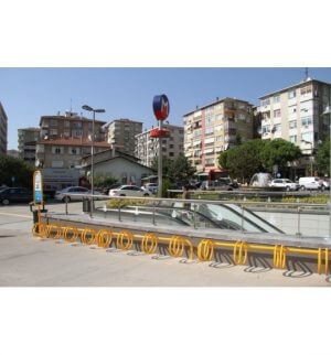 Bisiklet Park Demiri 5 İstasyon BP5İS - Otopark Malzemeleri - Detay Görünümü