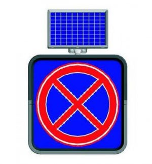 Güneş Enerjili Levha 11840 - İkaz & Uyarı Cihazları