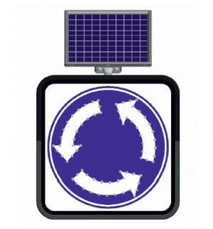 Güneş Enerjili Levha 11849 - İkaz & Uyarı Cihazları