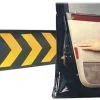 Kauçuk duvar koruyucu 80x22 cm bariyer 2 kg yüksek dayanımlı otopark darbe sönümleyici