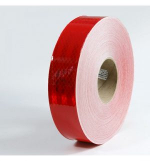 Kırmızı Reflektif Bant 5cm x 50mt Kamyonlar için Geri Yansıtıcı R4101