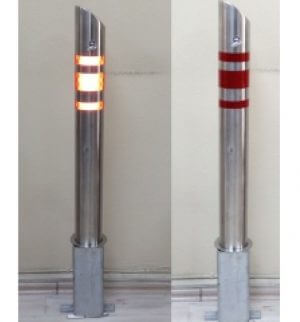 Krom Çıkar Otopark Direği Anahtarlı 888E - Otopark Malzemeleri - Detay Görünümü