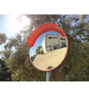 Trafik Aynası A52 - 60cm - Trafik Güvenlik Aynası - Detay Görünümü