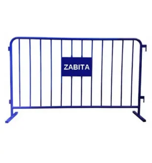 Zabıta bariyeri (Metal bariyer) ZBT3 model 200 cm güvenlik bariyeri modüler sistem - Enerji Trafik