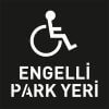 Engelli Park Yeri Boyama Şablonu - Boyama Şablonu