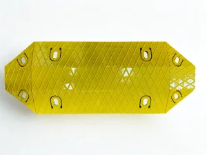 Metal kasis (Demir kasis) KB006 ağır tonaj uyumlu hız kesici tümsek ve montaj detayı - Enerji Trafik